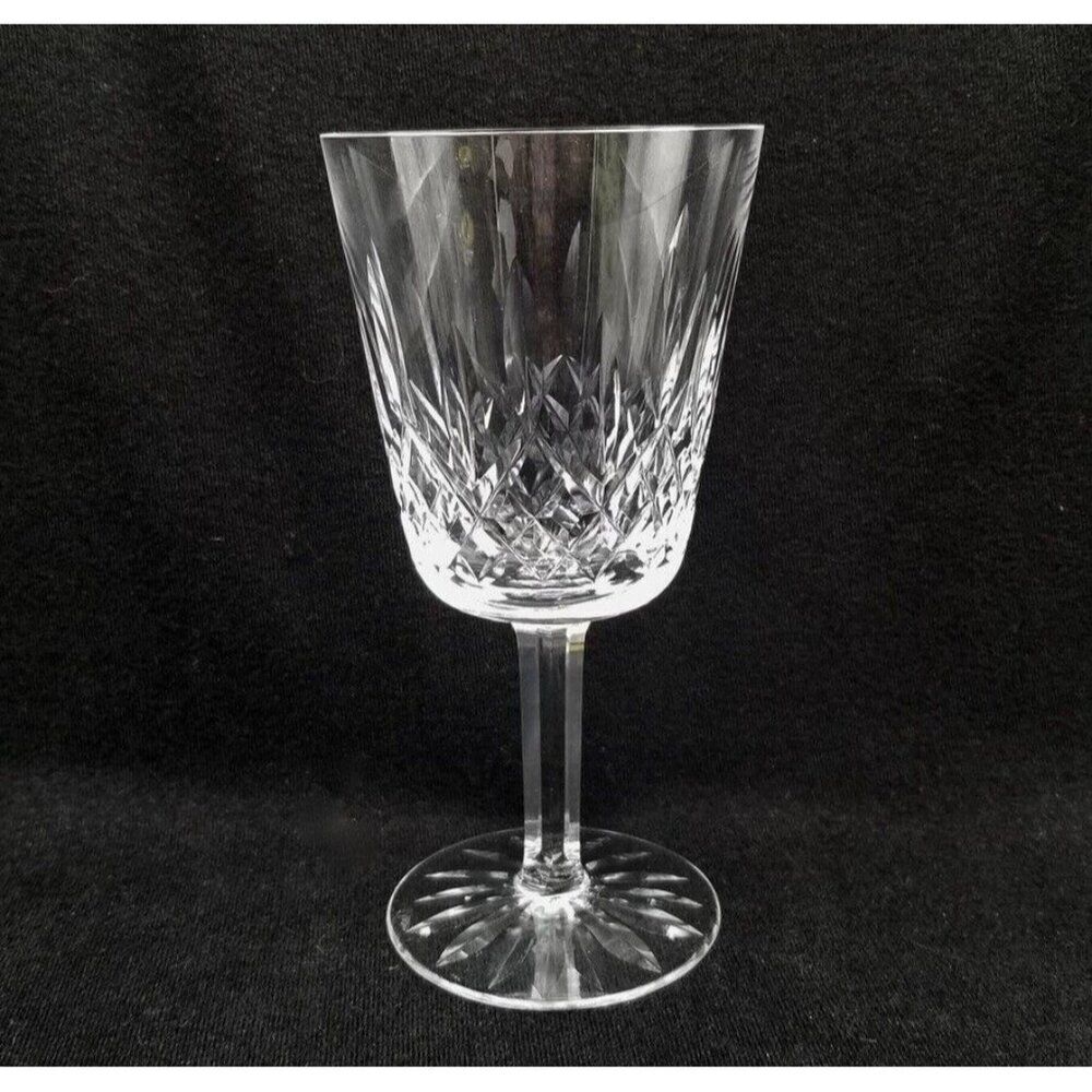 Vintage Marquis Waterford Crystal Kenmare Water Wine Goblet Glass Ireland New